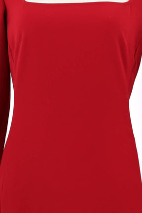 Robe Tara Jarmon Rouge en Polyester