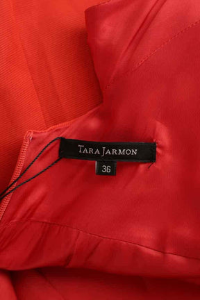Robe Tara Jarmon Rouge en Polyester