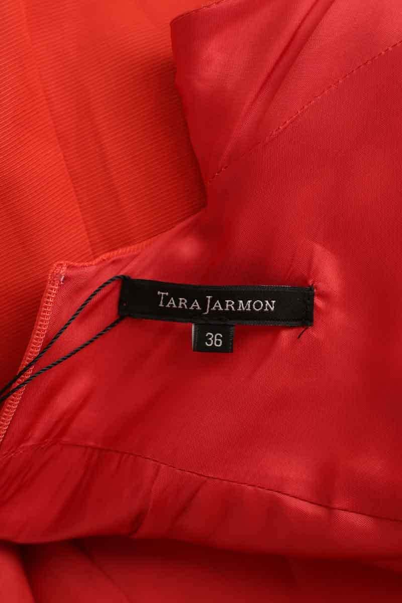 Robe Tara Jarmon Rouge en Polyester