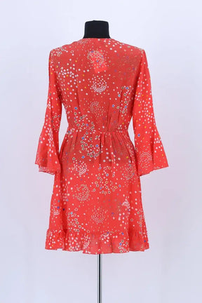 Robe Tara Jarmon Rouge en Soie