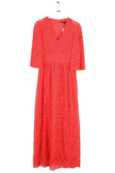 Robe Tara Jarmon Rouge en Synthétique, taille M - Seconde Main