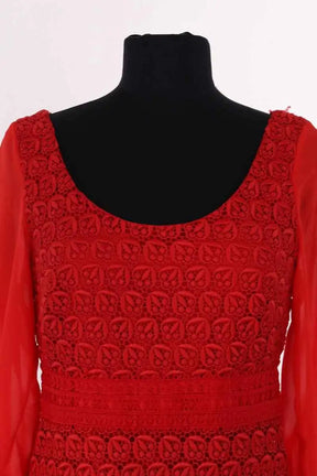 Robe Tara Jarmon Rouge en Synthétique