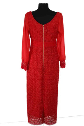 Robe Tara Jarmon Rouge en Synthétique