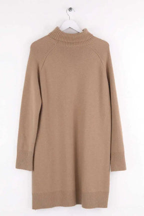 Robe Tara Jarmon Royale Camel en Laine
