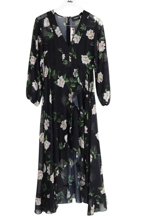 Robe The Kooples Allure Noir en Synthétique, taille S - Seconde Main