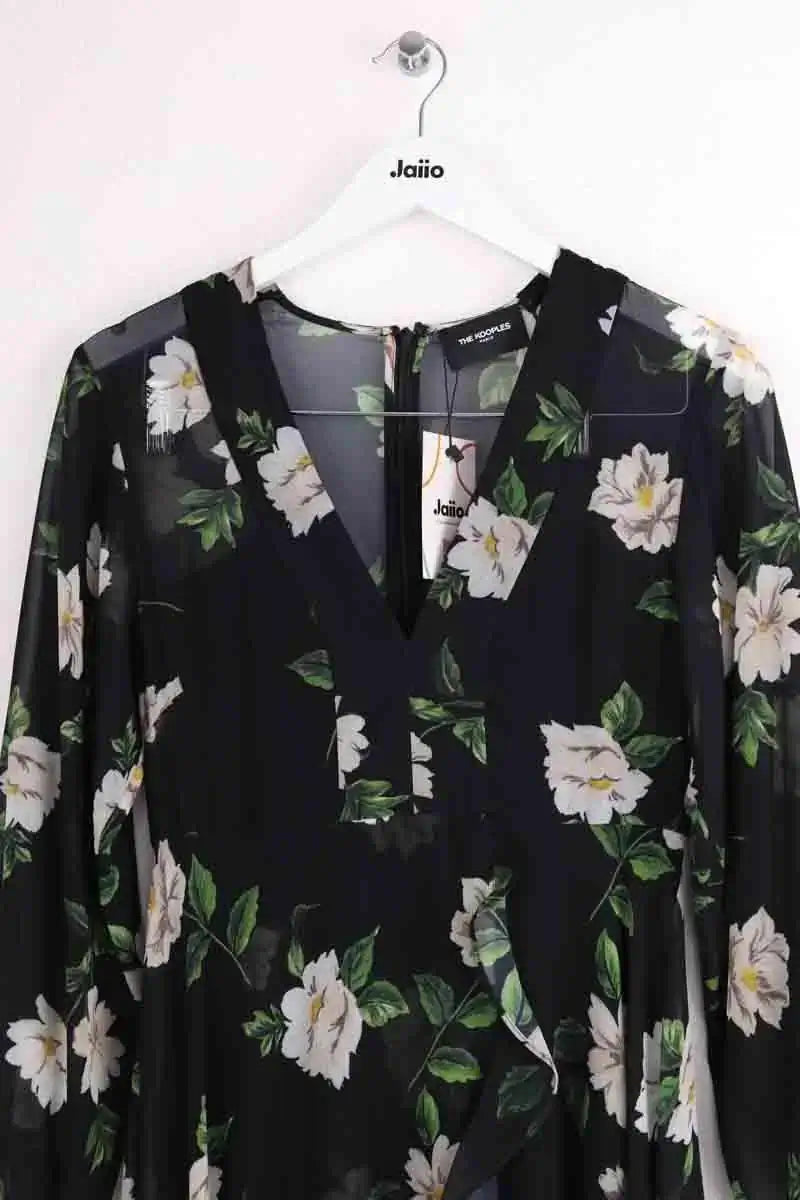 Robe The Kooples Allure Noir en Synthétique