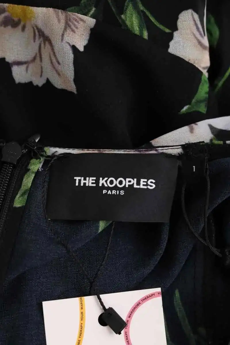 Robe The Kooples Allure Noir en Synthétique