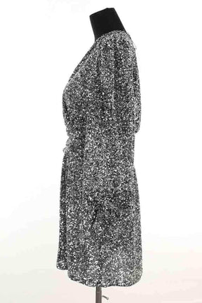 Robe The Kooples Argent en Polyester