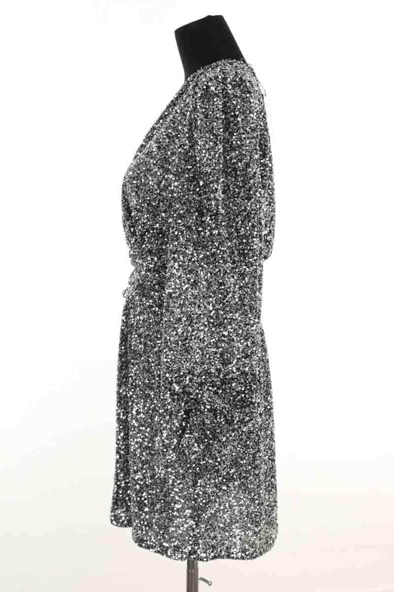 Robe The Kooples Argent en Polyester