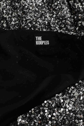 Robe The Kooples Argent en Polyester