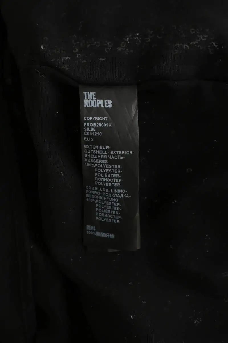 Robe The Kooples Argent en Polyester