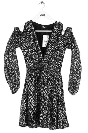 Robe The Kooples Argent en Synthétique, taille XS - Seconde Main