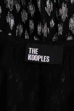 Robe The Kooples Argent en Synthétique