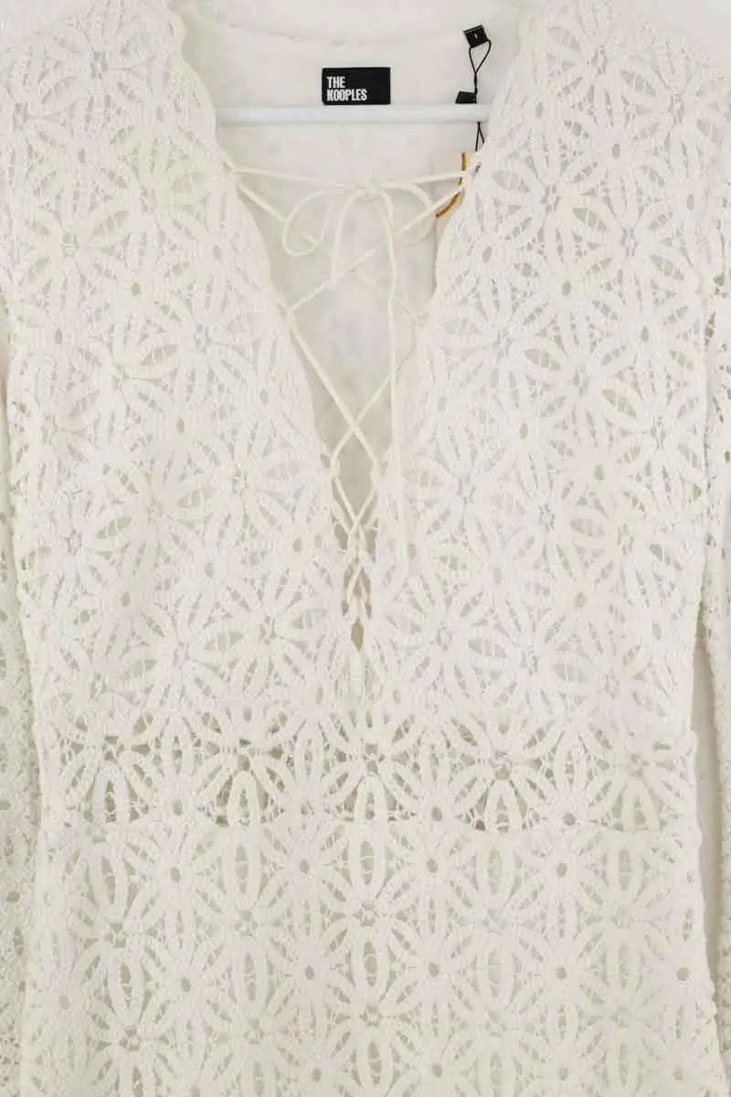 Robe The Kooples Blanc en Coton