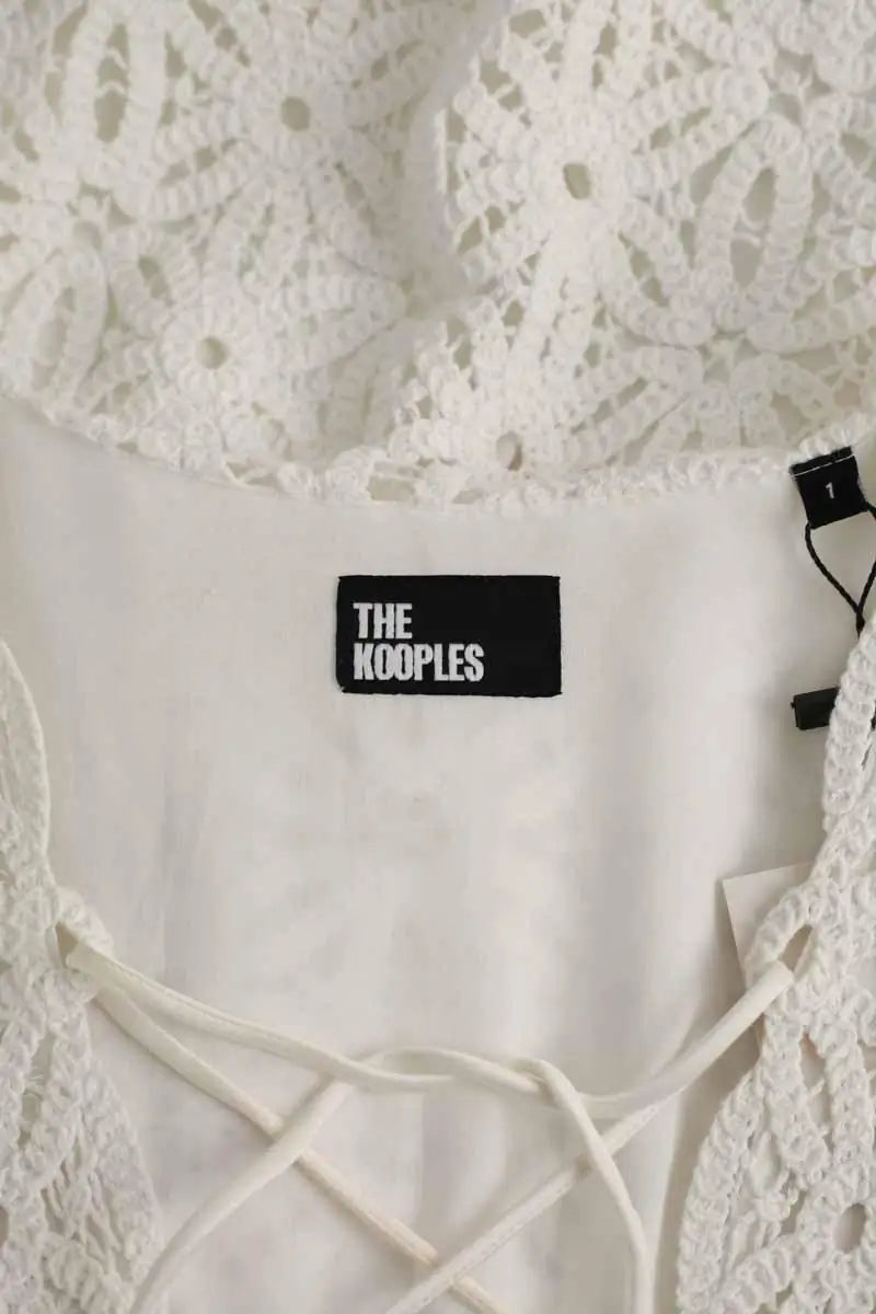 Robe The Kooples Blanc en Coton