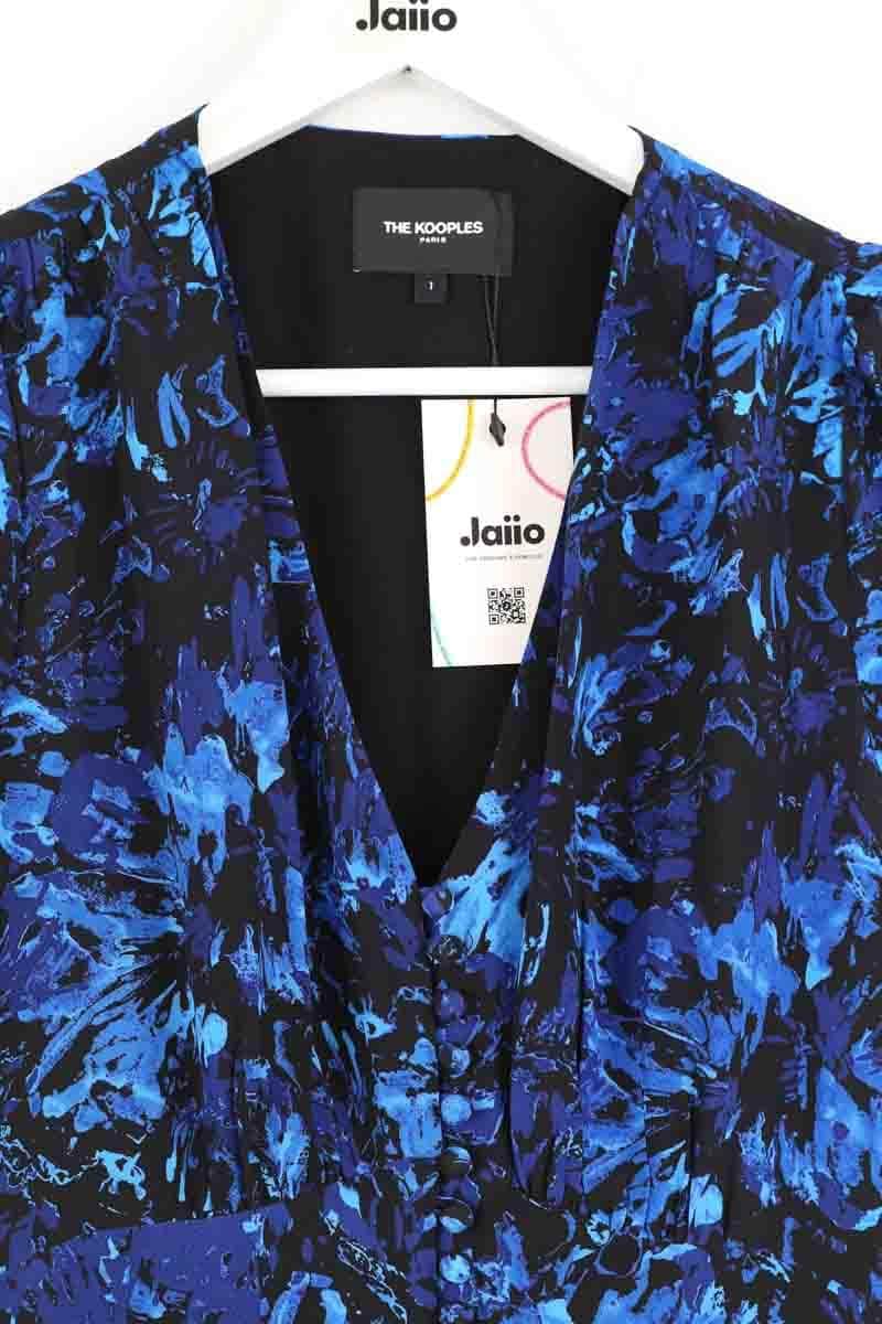 Robe The Kooples Bleu en Soie
