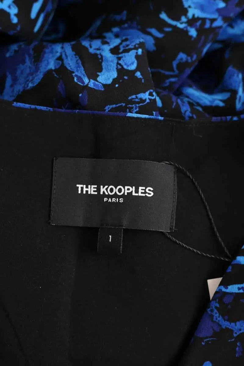 Robe The Kooples Bleu en Soie