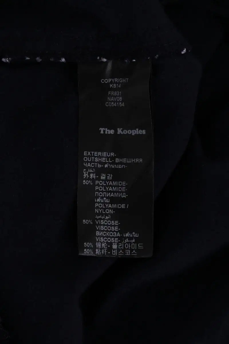 Robe The Kooples Bleu en Synthétique