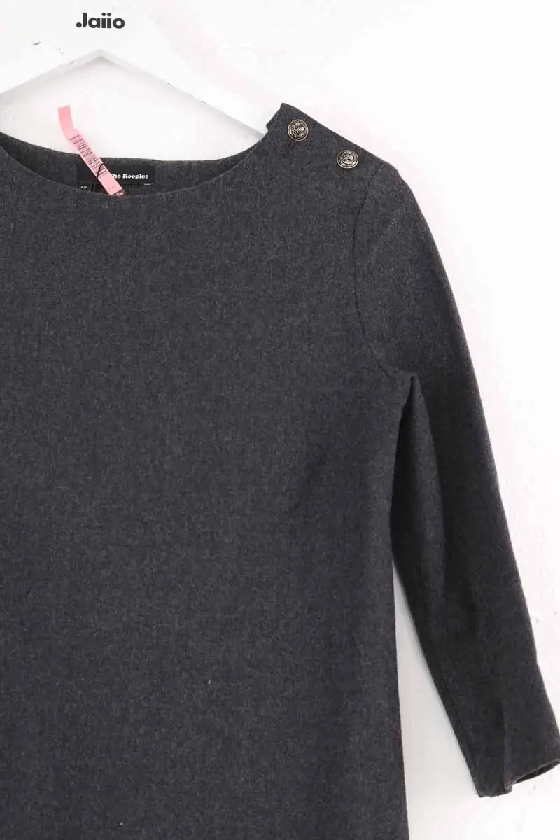 Robe The Kooples Gris en Laine