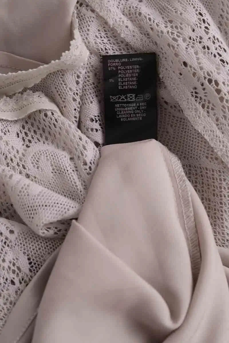 Robe The Kooples Gris en Synthétique