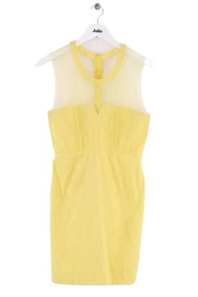 Robe The Kooples Jaune en Synthétique, taille M - Seconde Main