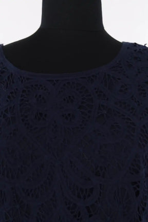 Robe The Kooples Marine en Coton
