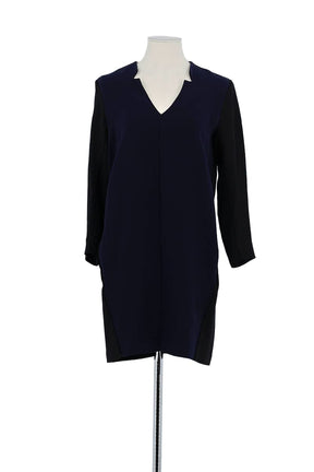 Robe The Kooples Marine en Polyester, taille S - Seconde Main