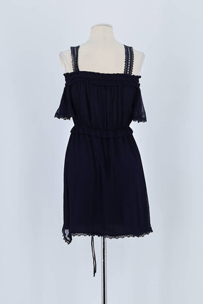Robe The Kooples Marine en Synthétique