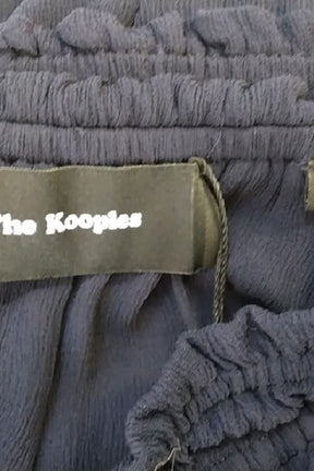 Robe The Kooples Marine en Synthétique