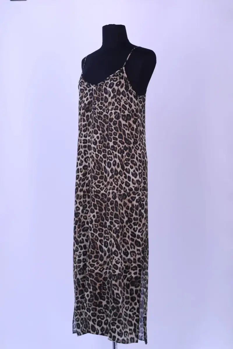 Robe The Kooples Marron en Soie