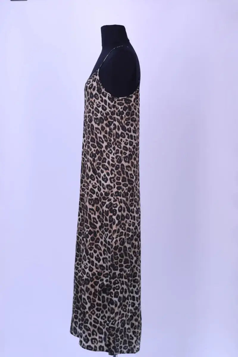 Robe The Kooples Marron en Soie