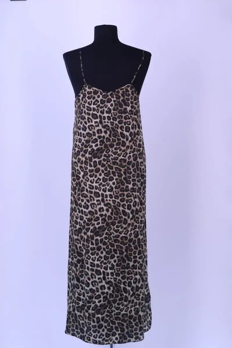 Robe The Kooples Marron en Soie