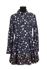 Robe The Kooples Noir en Coton, taille M - Seconde Main
