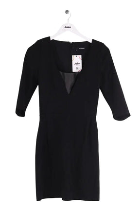 Robe The Kooples Noir en Coton, taille S - Seconde Main