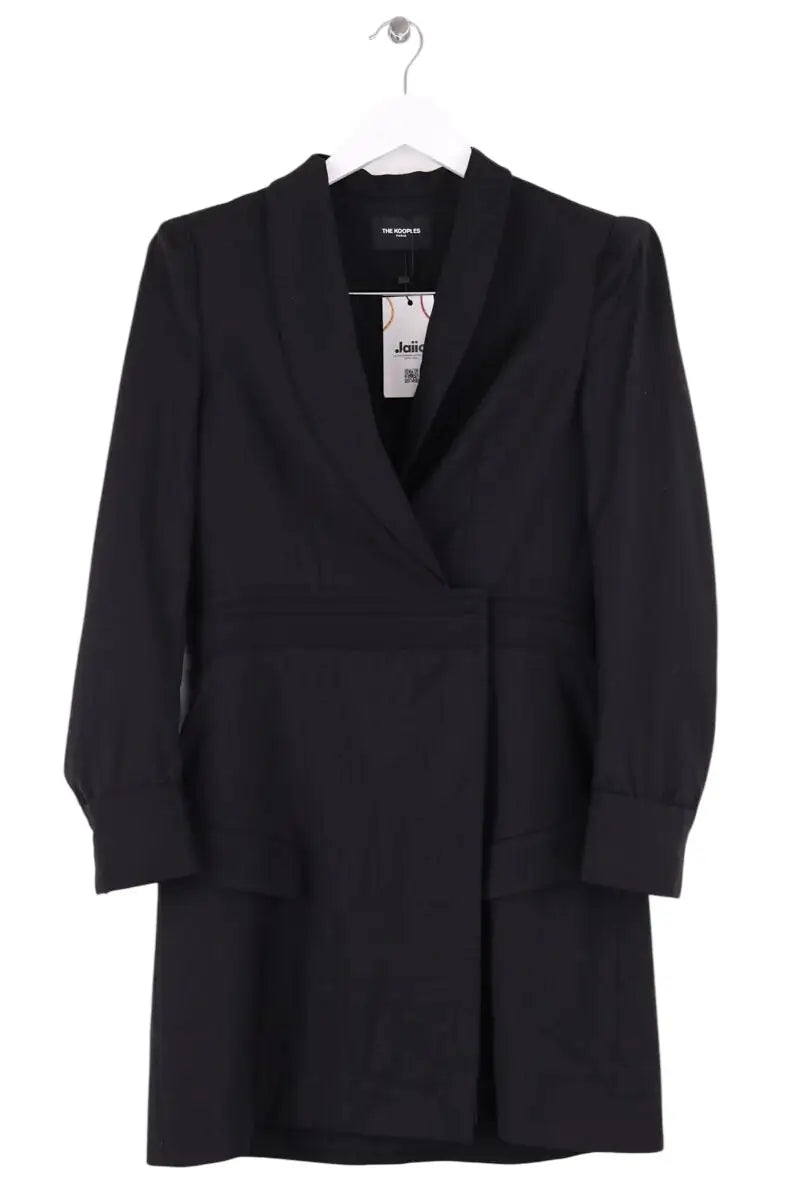 Robe The Kooples Noir en Laine, taille M - Seconde Main