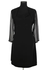 Robe The Kooples Noir en Polyester, taille S - Seconde Main