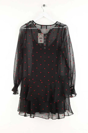 Robe The Kooples Noir en Polyester