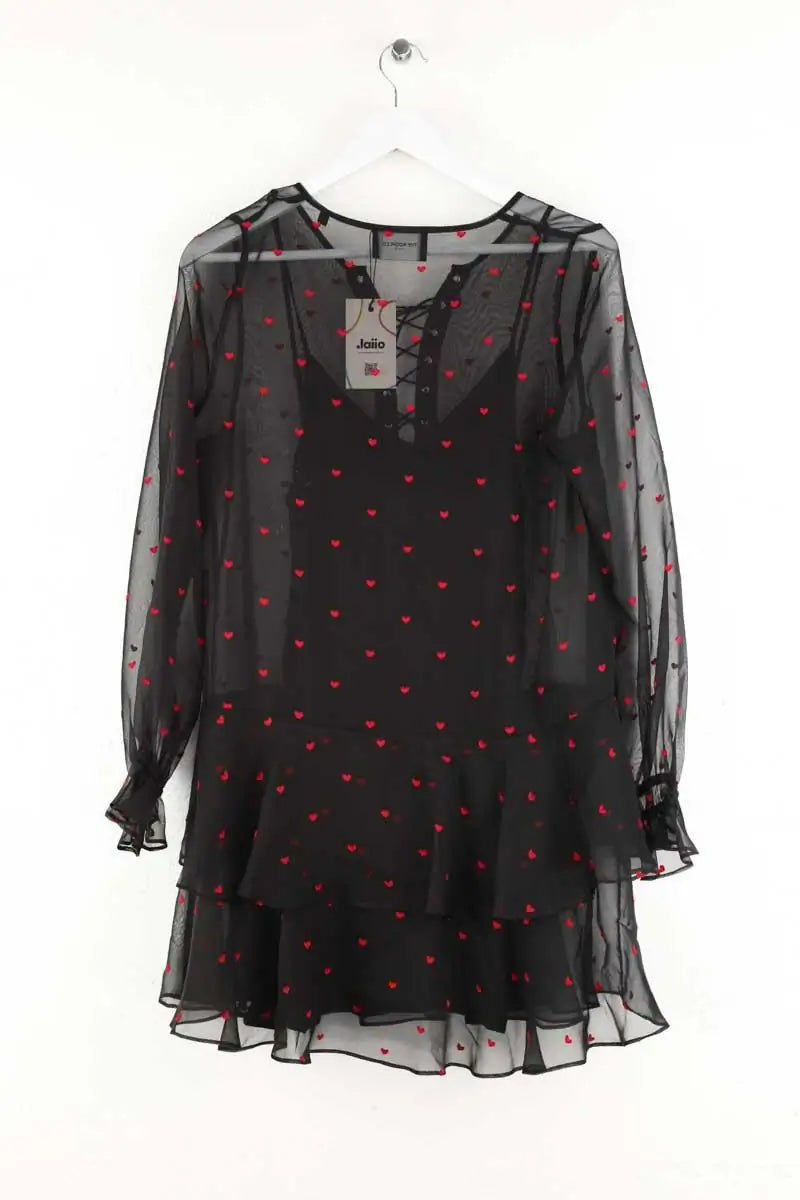Robe The Kooples Noir en Polyester