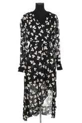 Robe The Kooples Noir en Polyester, taille S - Seconde Main