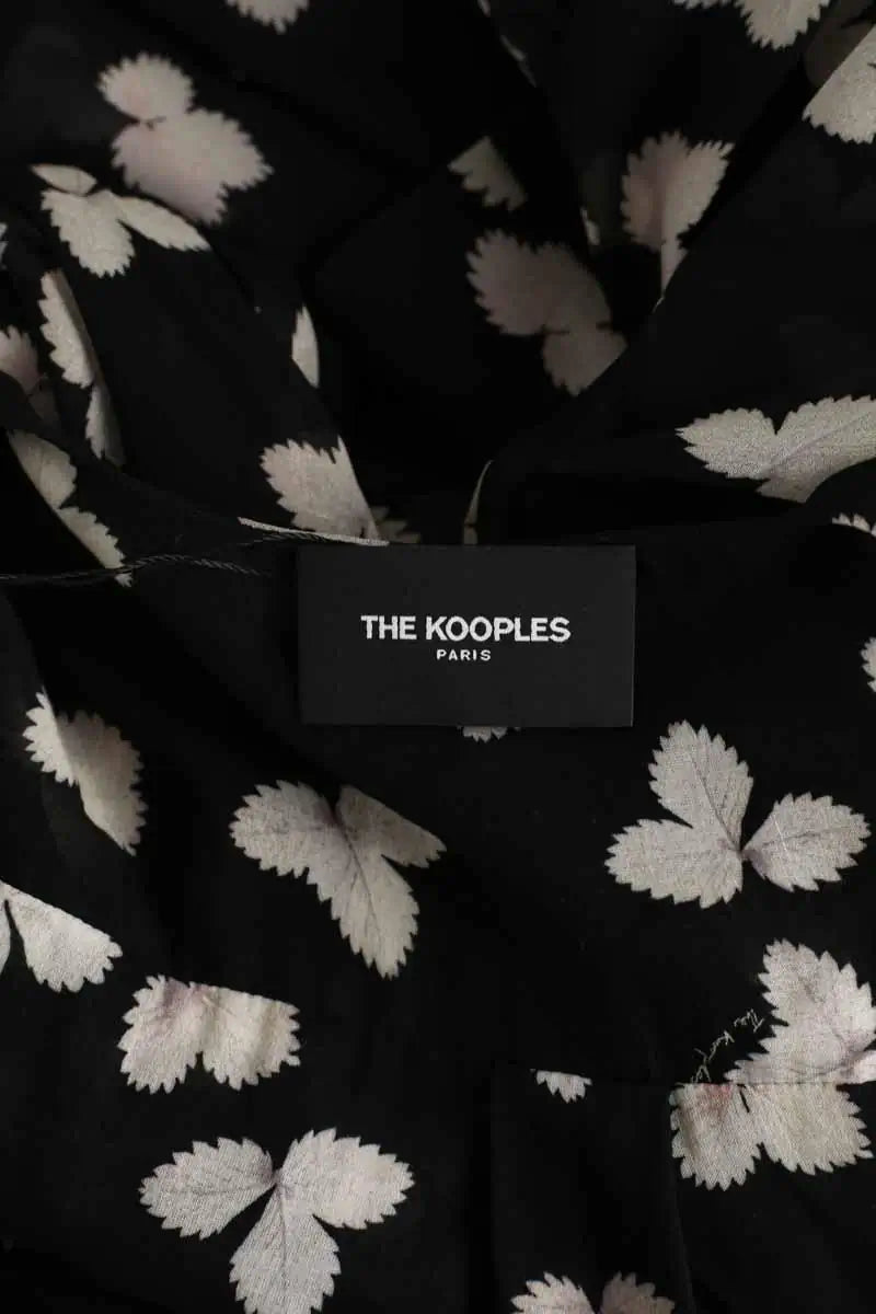 Robe The Kooples Noir en Polyester