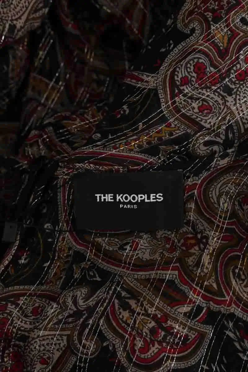 Robe The Kooples Noir en Soie