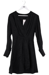 Robe The Kooples Noir en Soie, taille S - Seconde Main