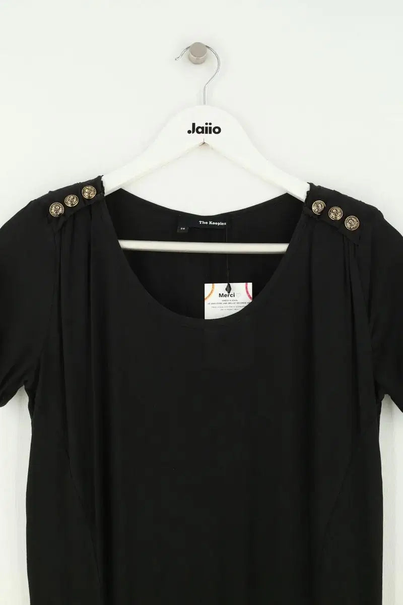 Robe The Kooples Noir en Soie