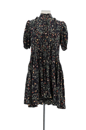 Robe The Kooples Noir en Soie, taille XS - Seconde Main