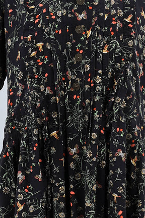 Robe The Kooples Noir en Soie
