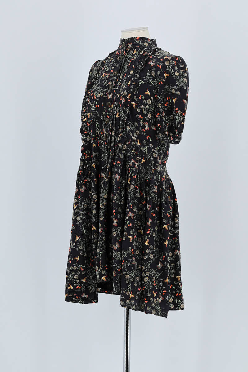 Robe The Kooples Noir en Soie