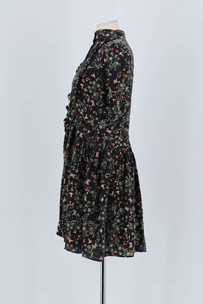 Robe The Kooples Noir en Soie