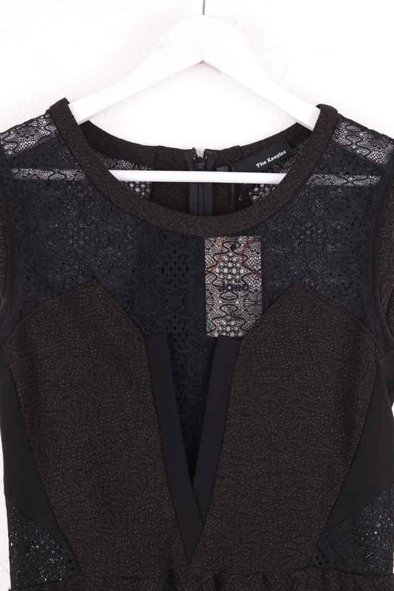 Robe The Kooples Noir en Synthétique