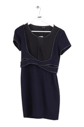 Robe The Kooples Noir en Synthétique, taille S - Seconde Main