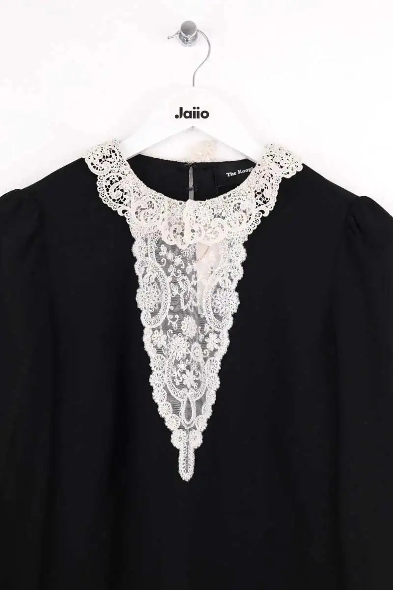 Robe The Kooples Noir en Synthétique
